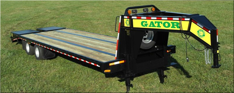 GOOSENECK TRAILER 30ft tandem dual - all heavy-duty equipment trailers special priced  Martin County,  North Carolina